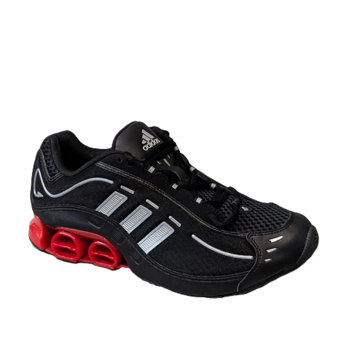 Megaride 01 Running Shoes Mens 11 Black Better Scarlet JH7925 by Adidas
