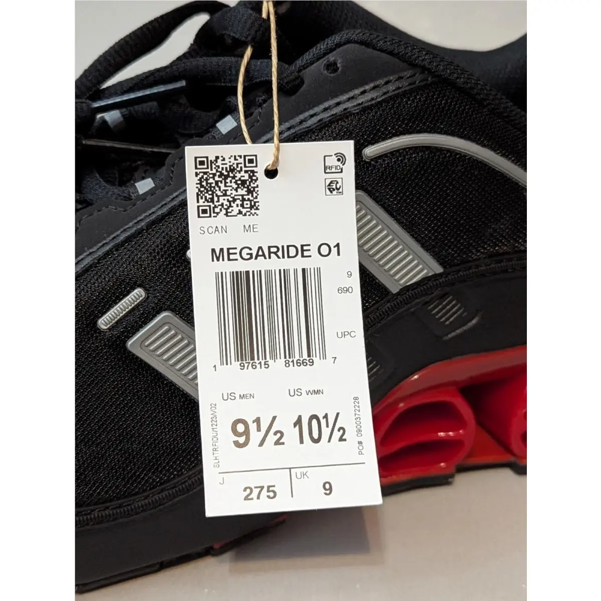 Adidas shoes - adidas Megaride 01 - Megaride - JH7925 - Black (UPC: 197615816697) 5