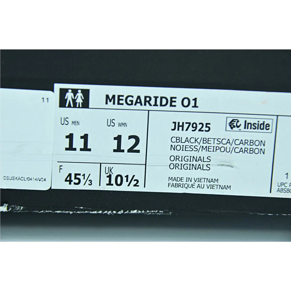Adidas shoes - adidas Megaride O1 - Megaride - JH7925 - Black 9