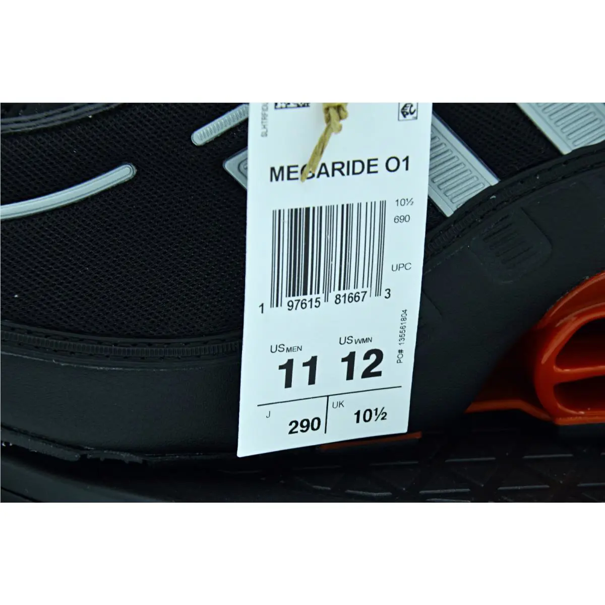 Adidas shoes - adidas Megaride O1 - Megaride - JH7925 - Black 3