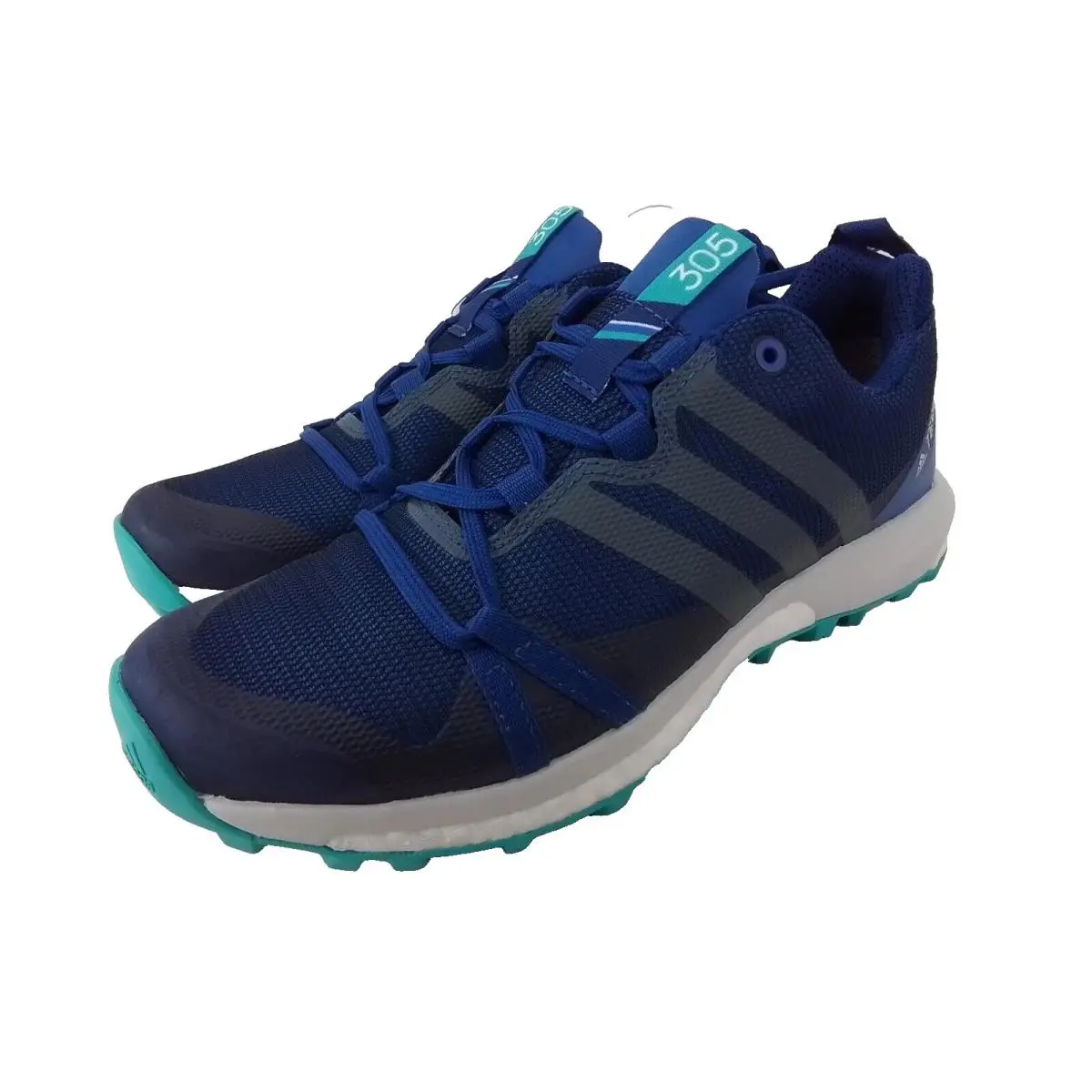 Bnwb Adidas Women`s Terrex Agravic Boost Gore-tex AC7953 Bl-gr-blk US Size 6.5
