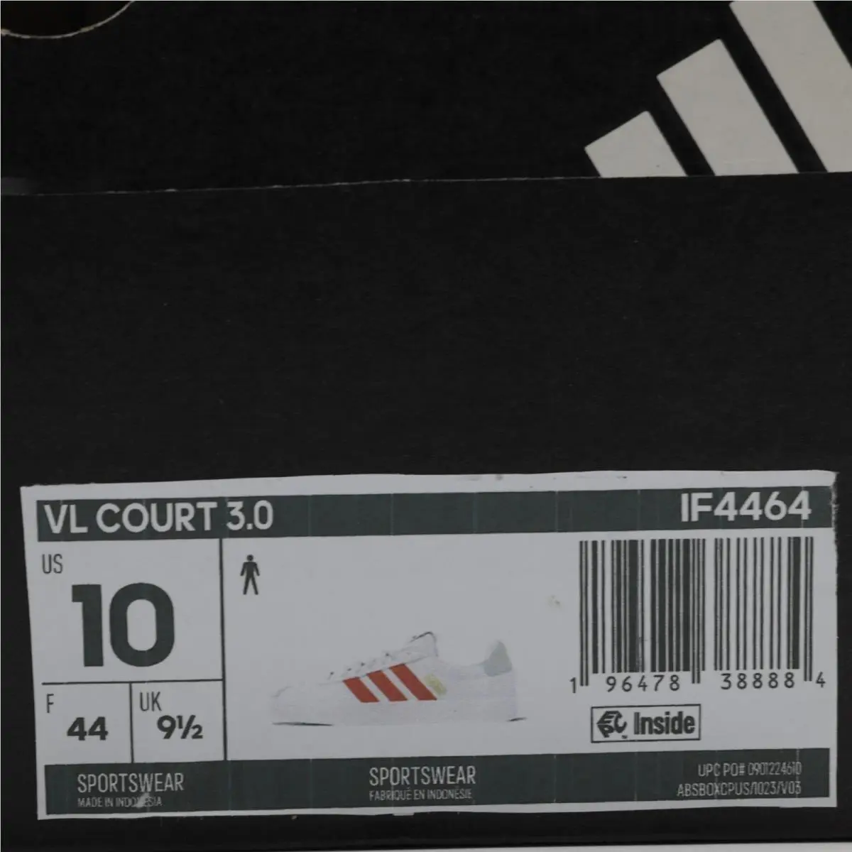 Adidas shoes - adidas Vl Court - Court - IF4464 - White (UPC: 196478388884) 9