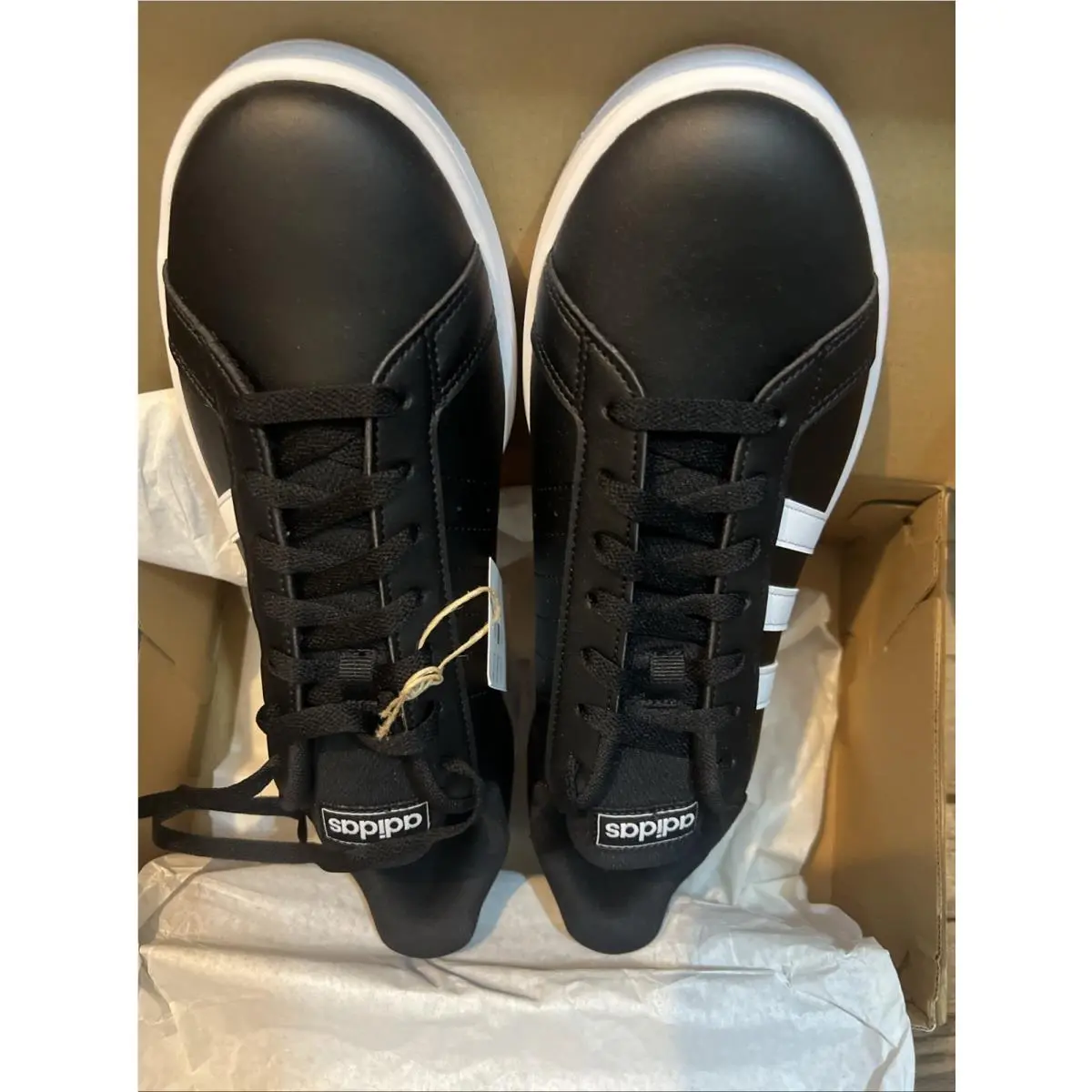 Adidas shoes - adidas Court Base - Court Base - EE7900 - Black, White 2