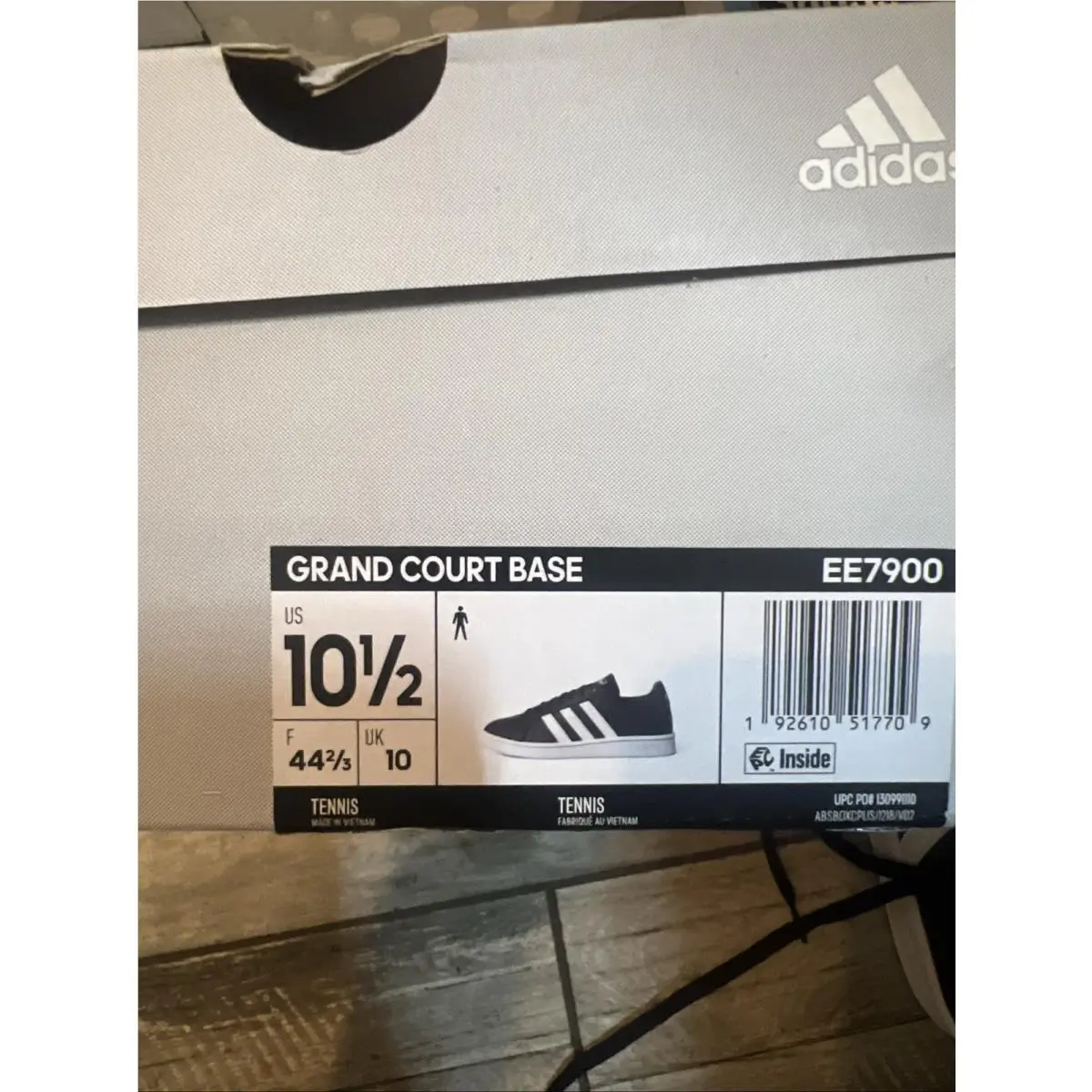 Adidas shoes - adidas Court Base - Court Base - EE7900 - Black, White 4