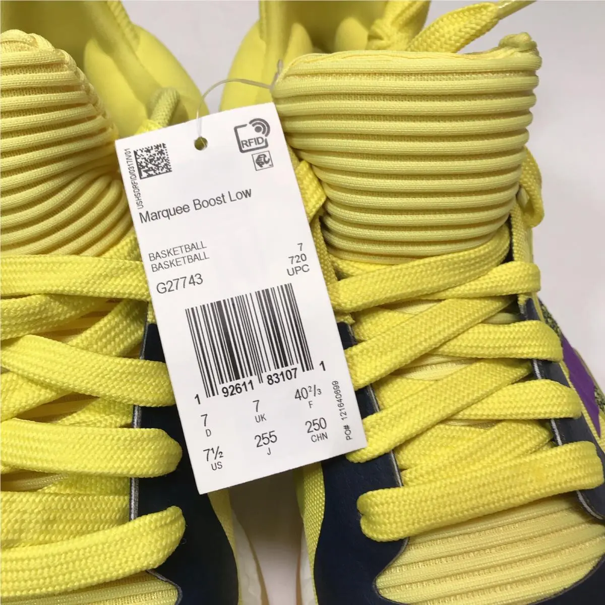 Adidas shoes - adidas Marquee Boost - Marquee Boost - Neon Yellow 8