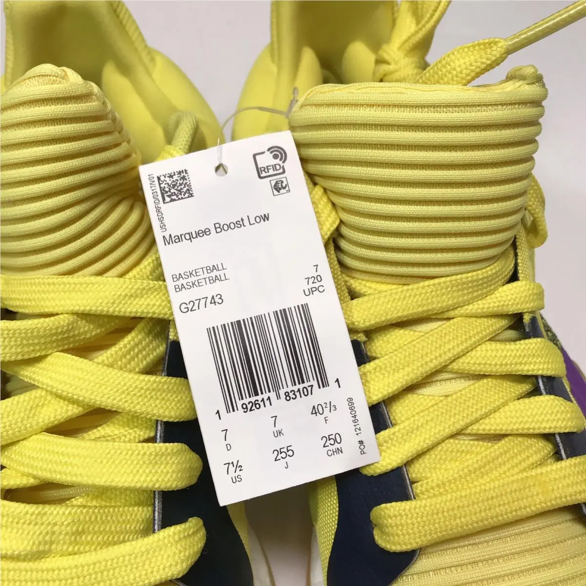 Adidas shoes - adidas Marquee Boost - Marquee Boost - Neon Yellow 6