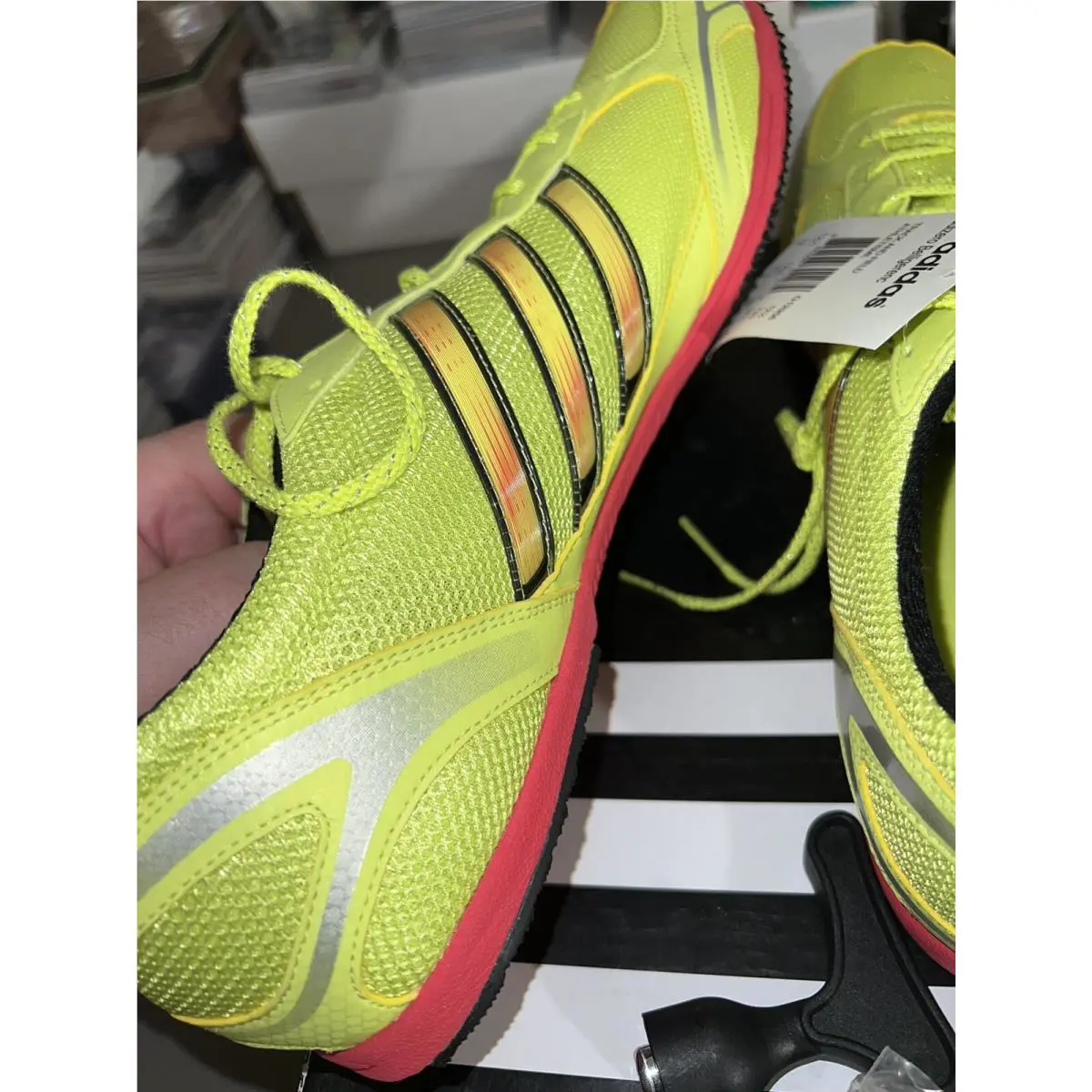 Adidas shoes - Adidas Adizero Belligerence - Adizero Belligerence - G12956 - Yellow 9