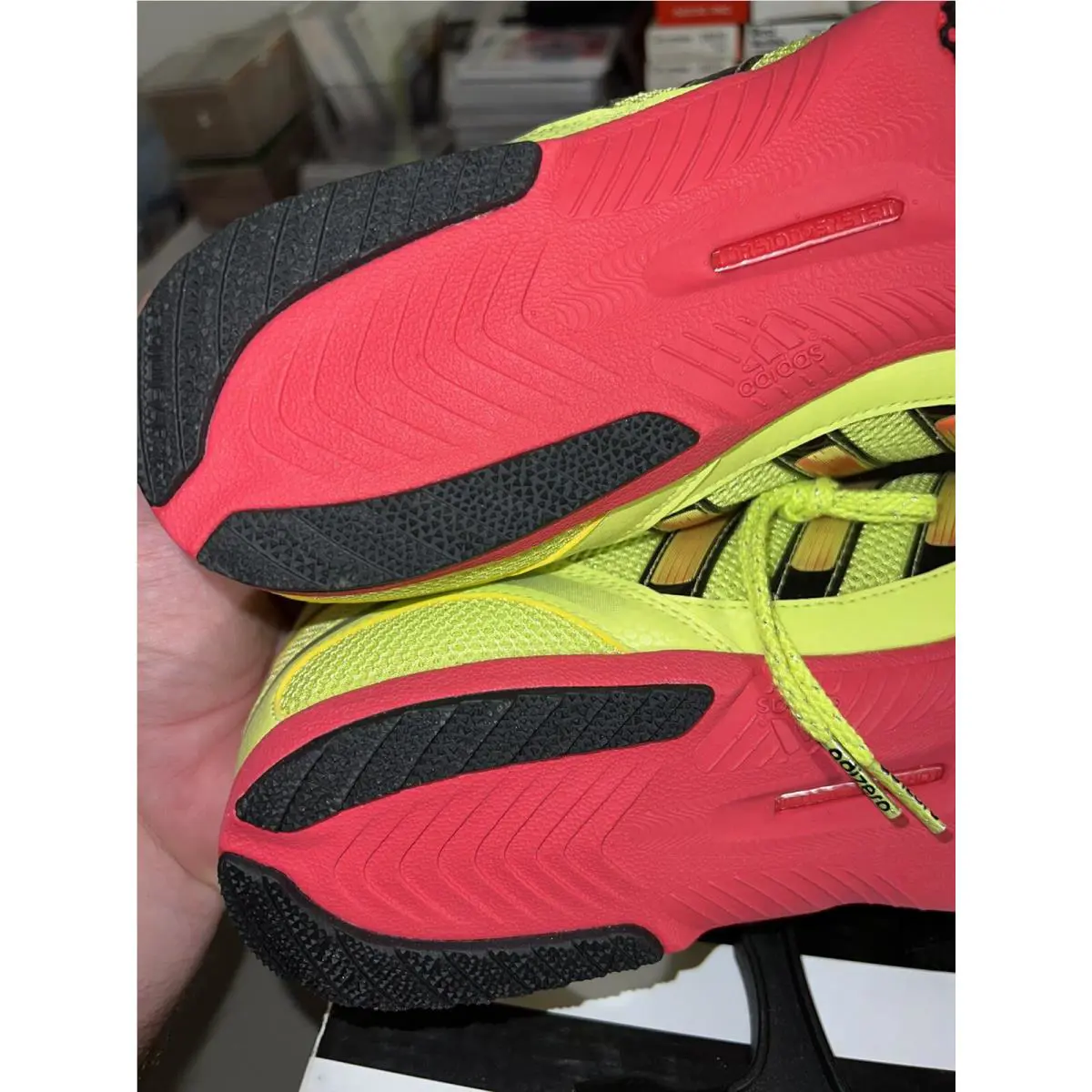 Adidas shoes - Adidas Adizero Belligerence - Adizero Belligerence - G12956 - Yellow 10