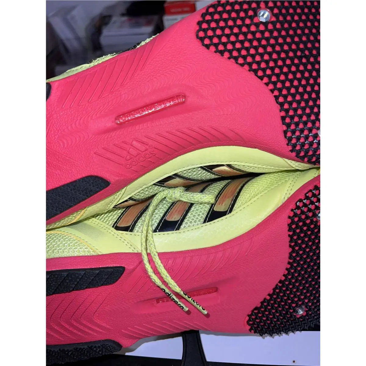 Adidas shoes - Adidas Adizero Belligerence - Adizero Belligerence - G12956 - Yellow 11