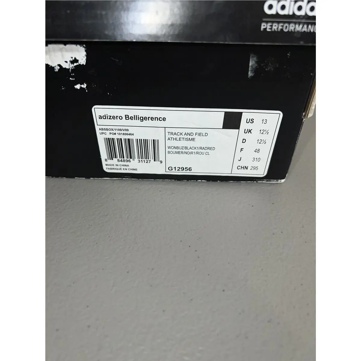 Adidas shoes - Adidas Adizero Belligerence - Adizero Belligerence - G12956 - Yellow 0