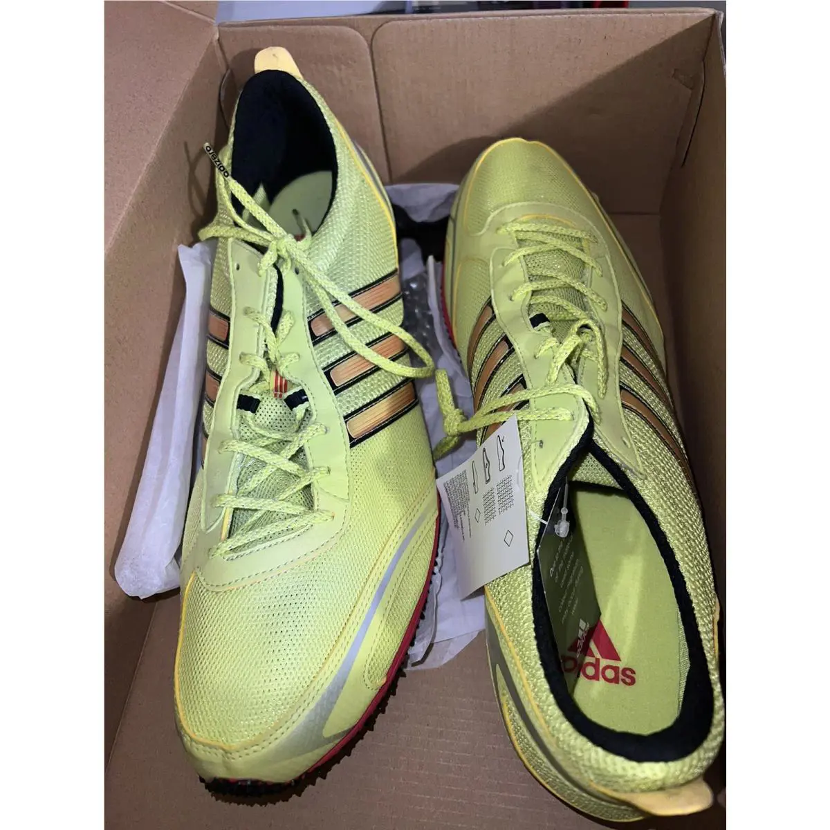 Adidas shoes - Adidas Adizero Belligerence - Adizero Belligerence - G12956 - Yellow 1