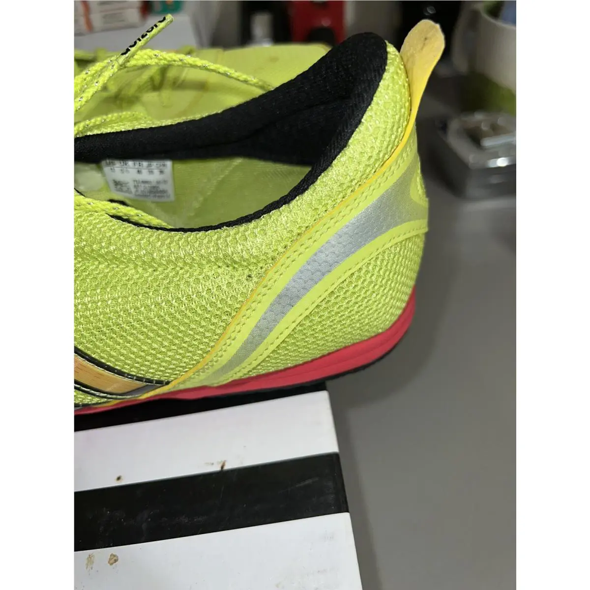 Adidas shoes - Adidas Adizero Belligerence - Adizero Belligerence - G12956 - Yellow 4