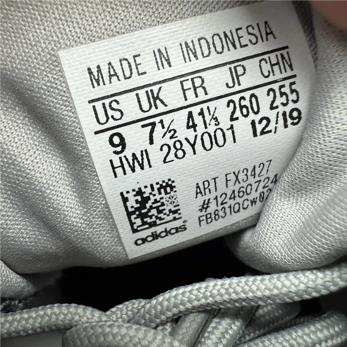 Adidas shoes - adidas - FX3427 - Gray 11