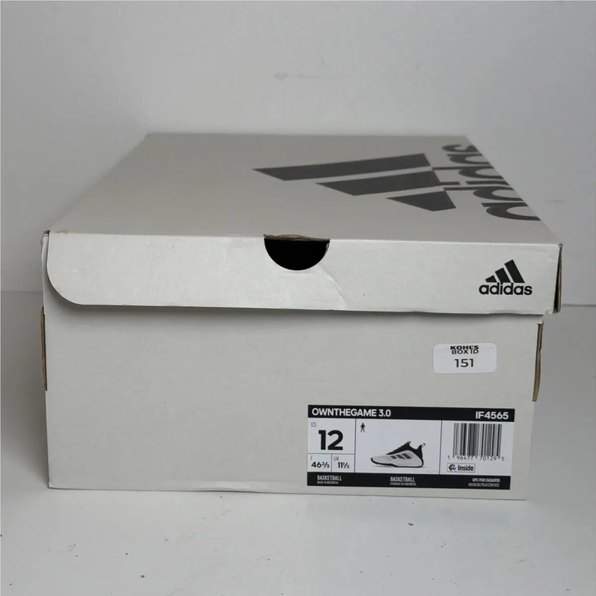 Adidas shoes - adidas Own The Game - Own The Game - IF4565 - White (UPC: 196477703091) 8