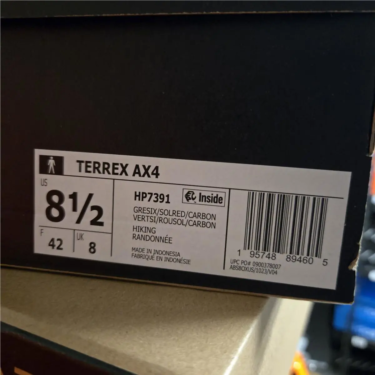 Adidas shoes - adidas TERREX AX4 - TERREX - HP7391 - Black 5