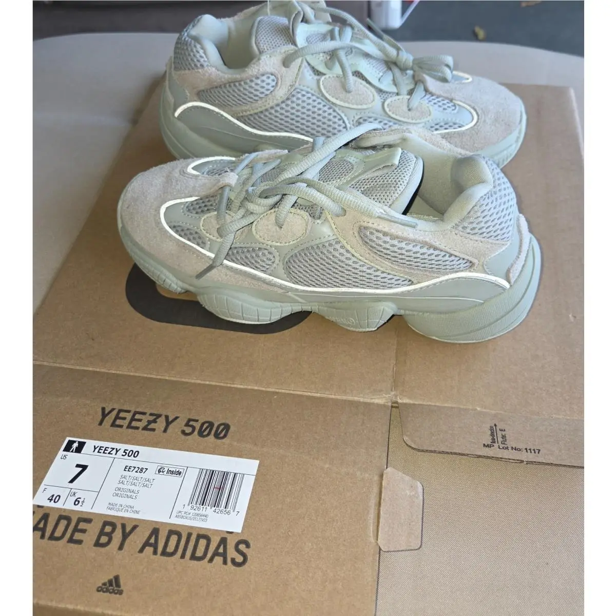 Adidas shoes - adidas Yeezy 500 - Yeezy - EE7287 - White (UPC: 0192611422231) 2