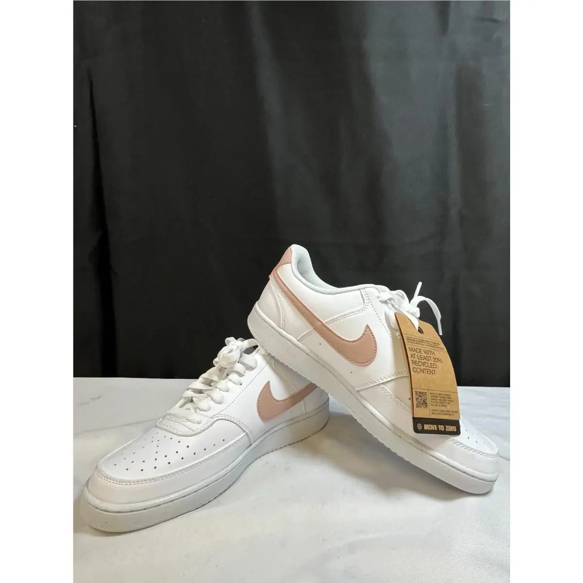 Nike shoes - Nike Court Vision Lo Next Nature - DH3158-102 - White Pink 0