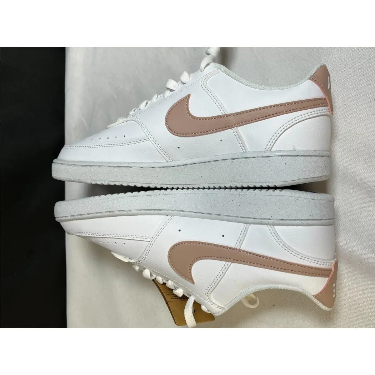 Nike shoes - Nike Court Vision Lo Next Nature - DH3158-102 - White Pink 5