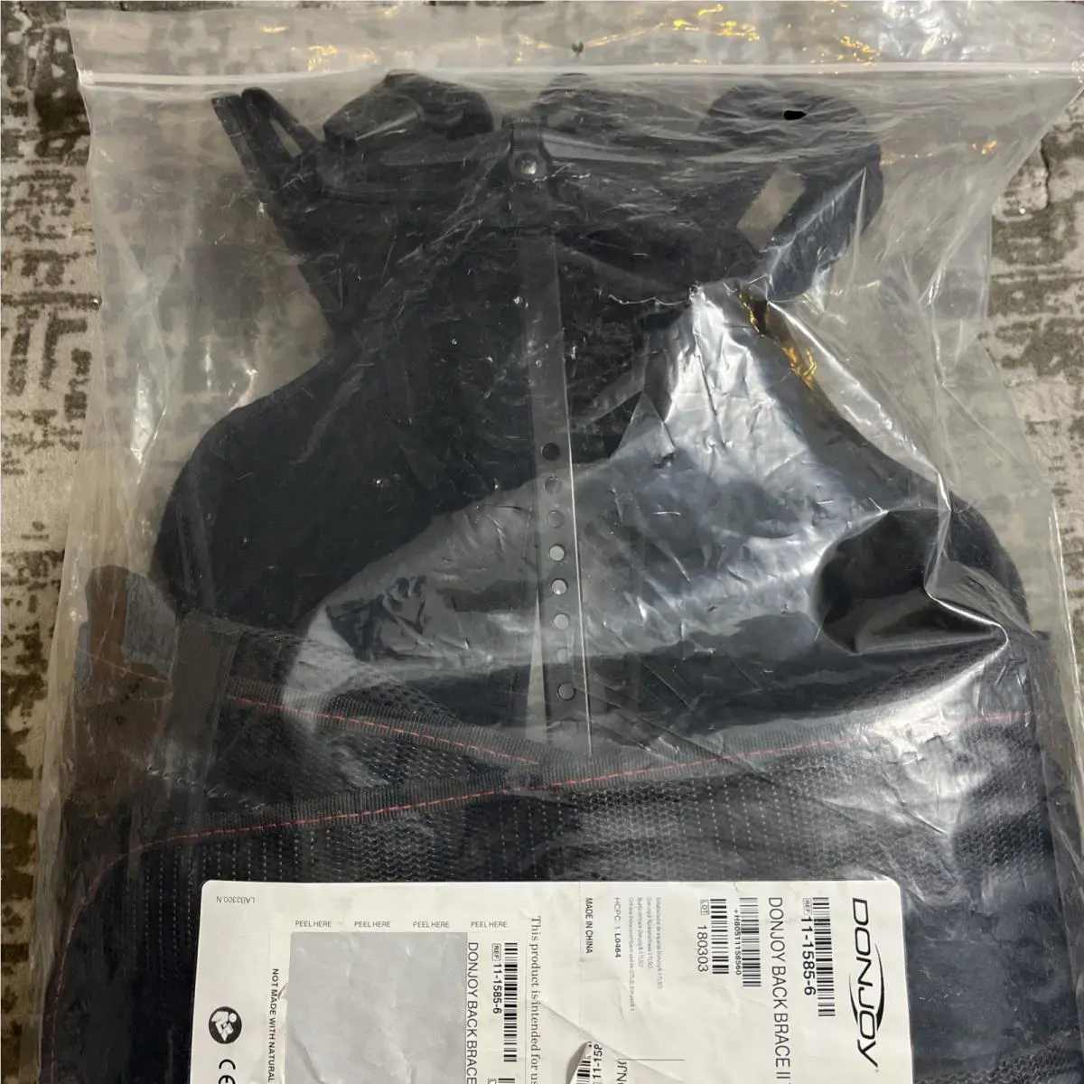 DonJoy  - Brace II TLSO - Brace TLSO - 11-1585-5 - Grey & Black 2