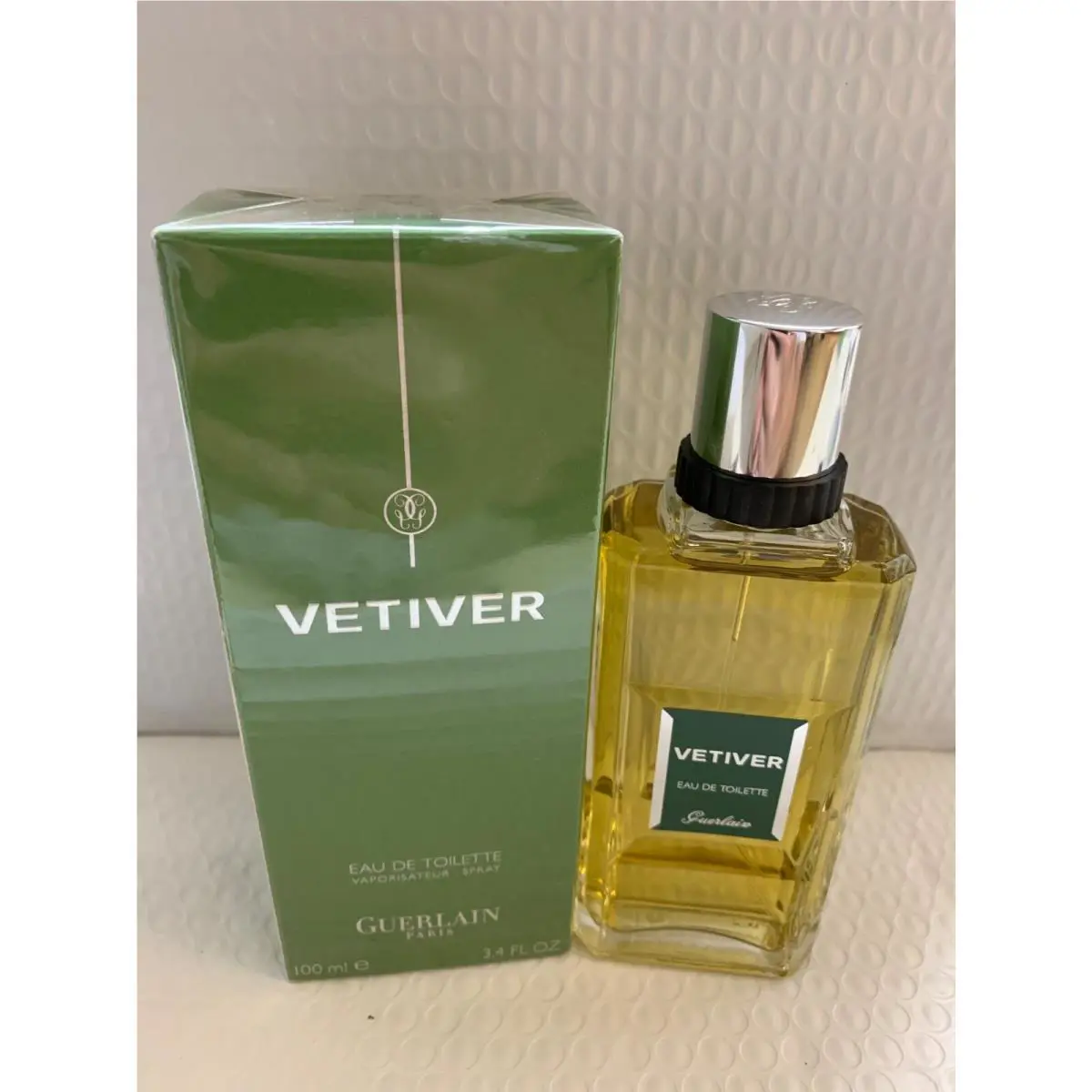 Vetiver By Guerlain Men Cologne 3.3 oz / 100 ml Eau De Toilette Spray Sealed