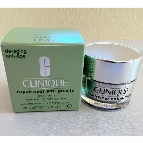 Clinique Repairwear Anti-gravity Eye Cream All Skin Type 0.5oz/15ml Full Sz