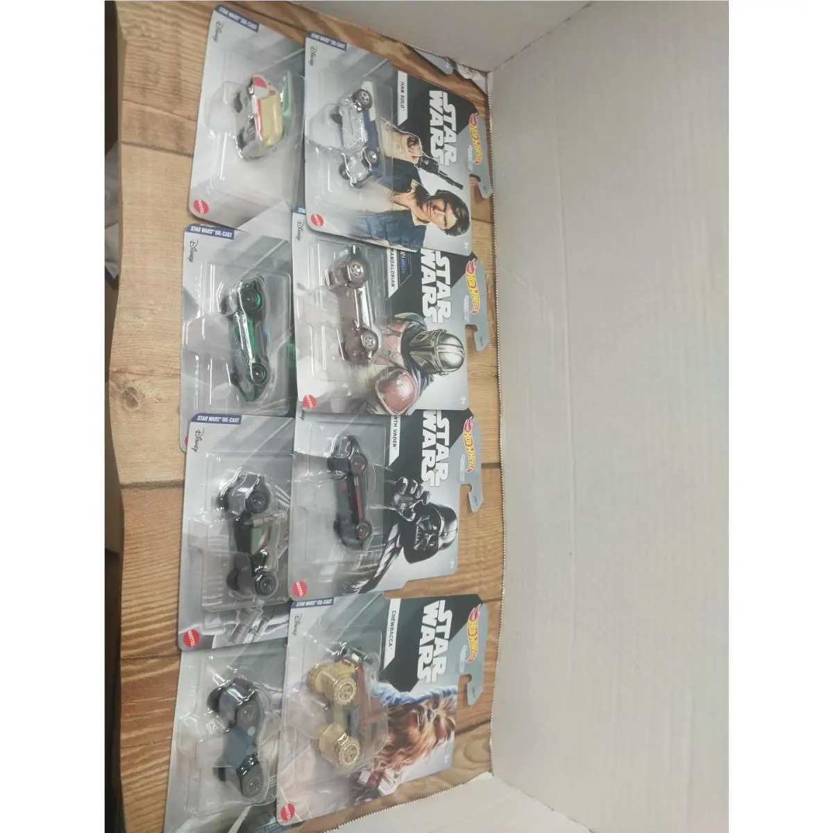 Hot Wheels Star Wars Character Cars 2022 Set of 8 Mandalorian Boba Fett Grogu