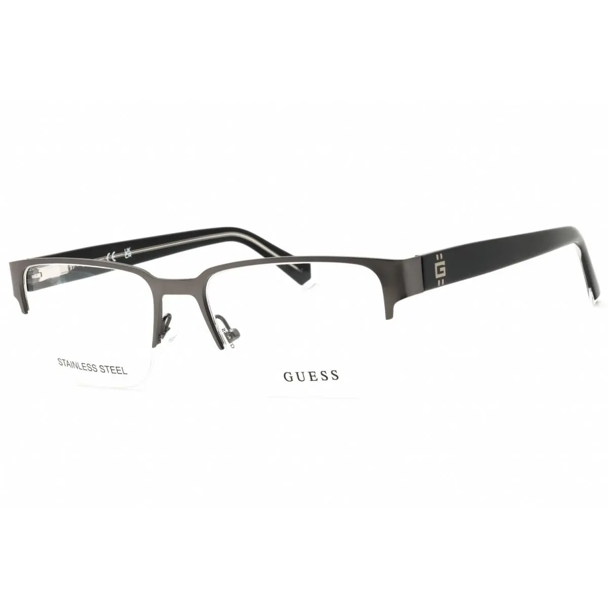 Guess GU50095 009 Matte Gunmetal 53mm Eyeglasses