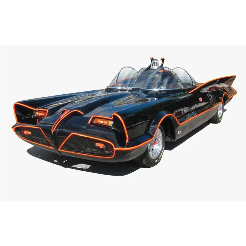 Mattel Hot Wheels The 1966 Batmobile From The Classic TV Series Batman 1:50 Mip