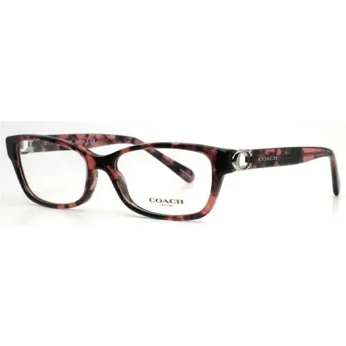 Coach HC6119 5577 Pink Tortoise Womens Semi Cat Eye Eyeglasses 53-16-140 B:33 B