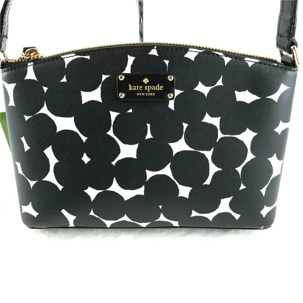 Kate Spade Millie Crossbody Splodgedot Cream/black WKRU4681 Retail