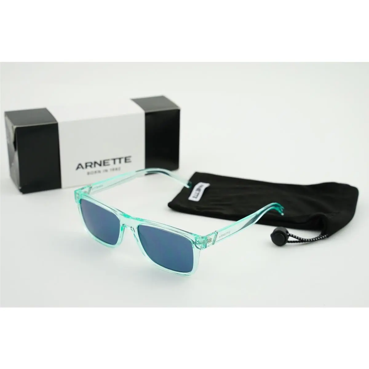 AN 4298-2796/80 Arnette 55-17-145 3P Transparent Icy Green/dark Blue by Oakley