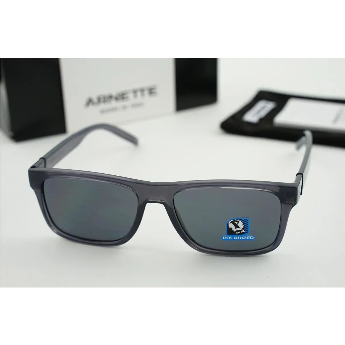 AN 4298-2786/81 Arnette 55-17-145 3P Transparent Gray/polarized Dark Gray by Oakley