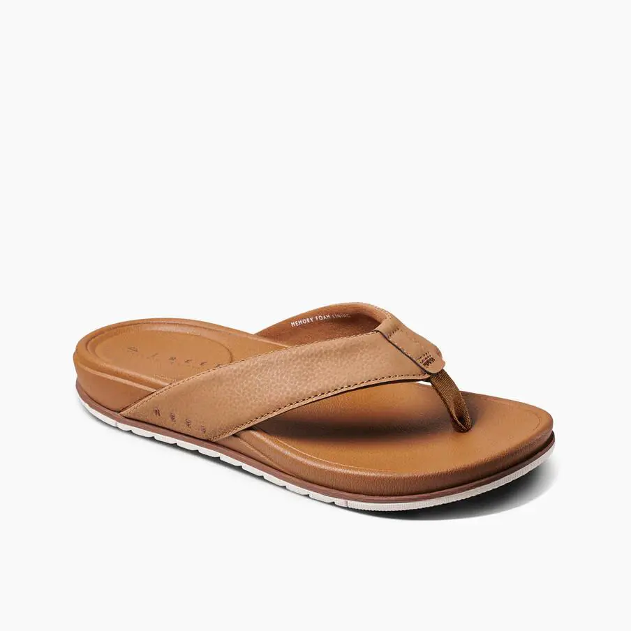 Reef Cushion Bonzer Sandals - Men`s - 9 / Tan
