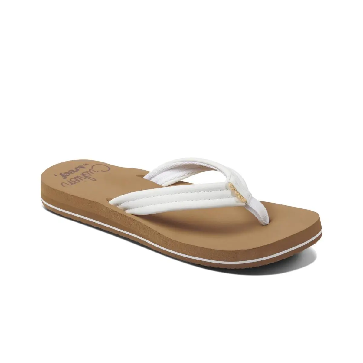 Reef Womens Reef Cushion Breeze Flip Flop Cloud 8 US