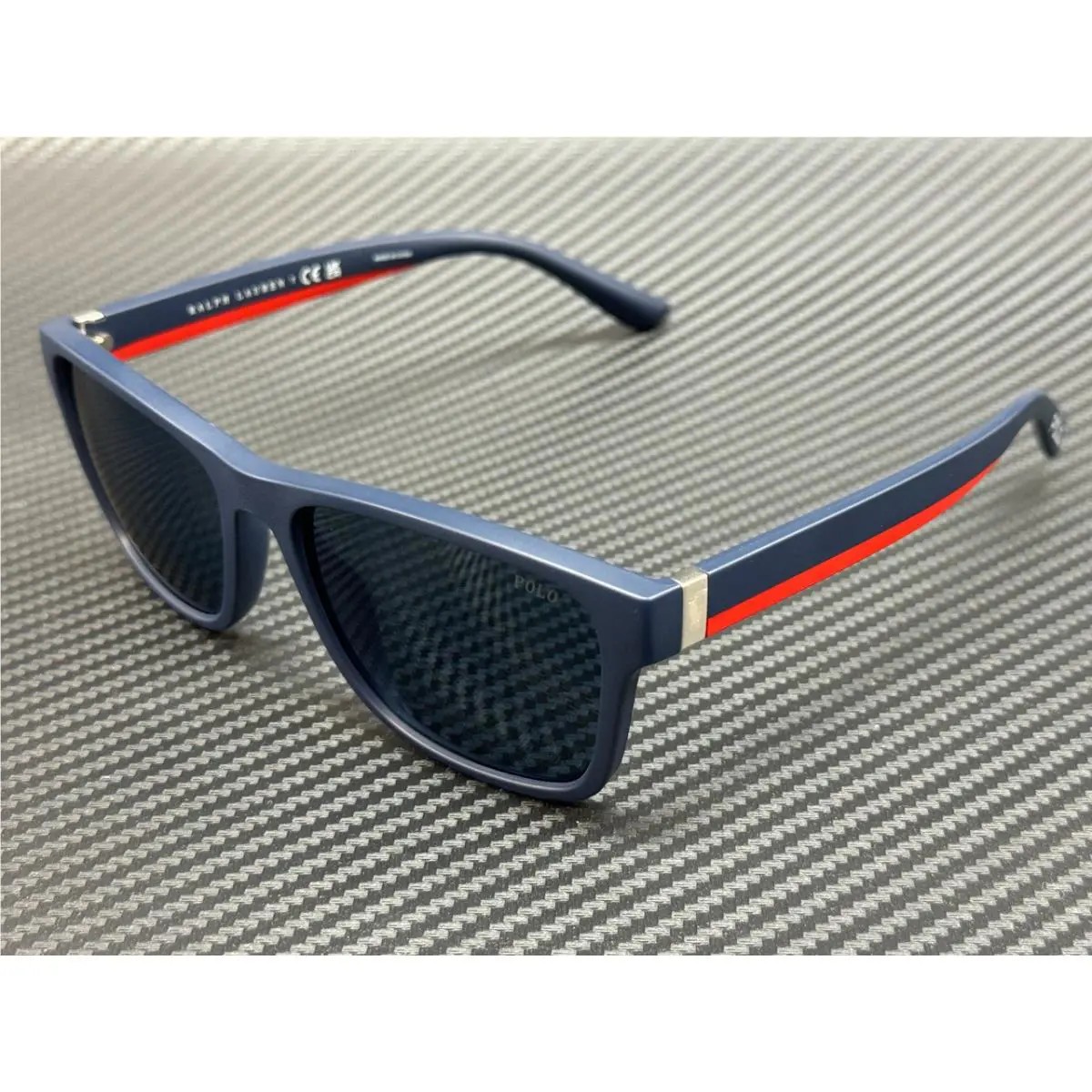Polo Ralph Lauren PH4229U 590480 Matte Navy Blue Men`s 56 mm Sunglasses