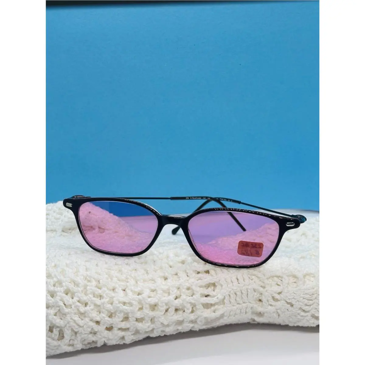 Ralph Lauren 578 Sunglasses 48-15-130 Bronze Frame Pink Lenses Italy