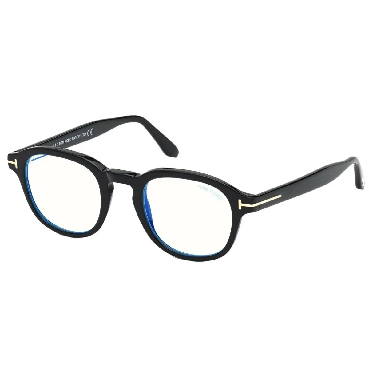 Tom Ford FT 5698-B Blue Block Shiny Black 001 Eyeglasses
