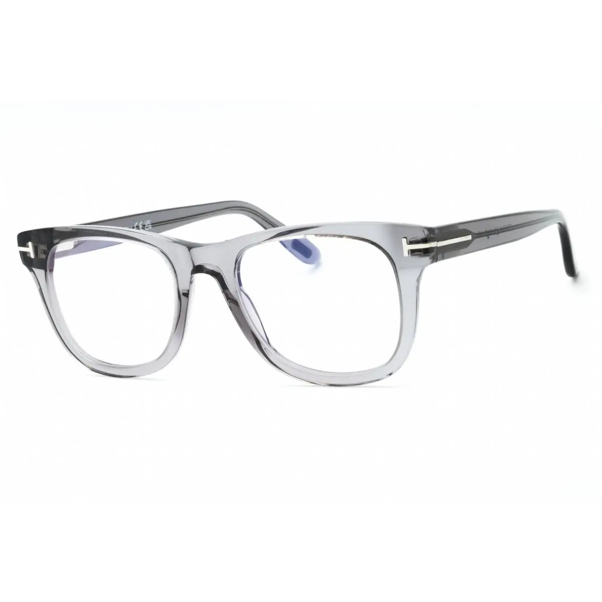 Tom Ford TF5820-B 020 Square Crystal Gray 50 mm Men`s Eyeglasses Frame
