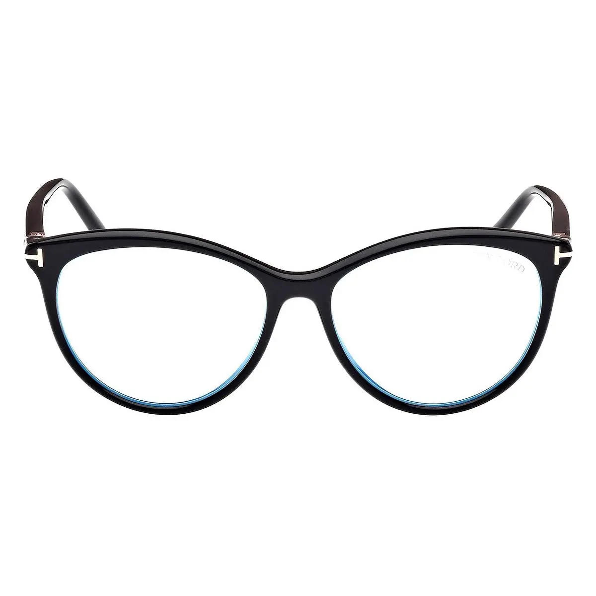 Tom Ford FT5990-B Sunglasses Female Shiny Black 55mm
