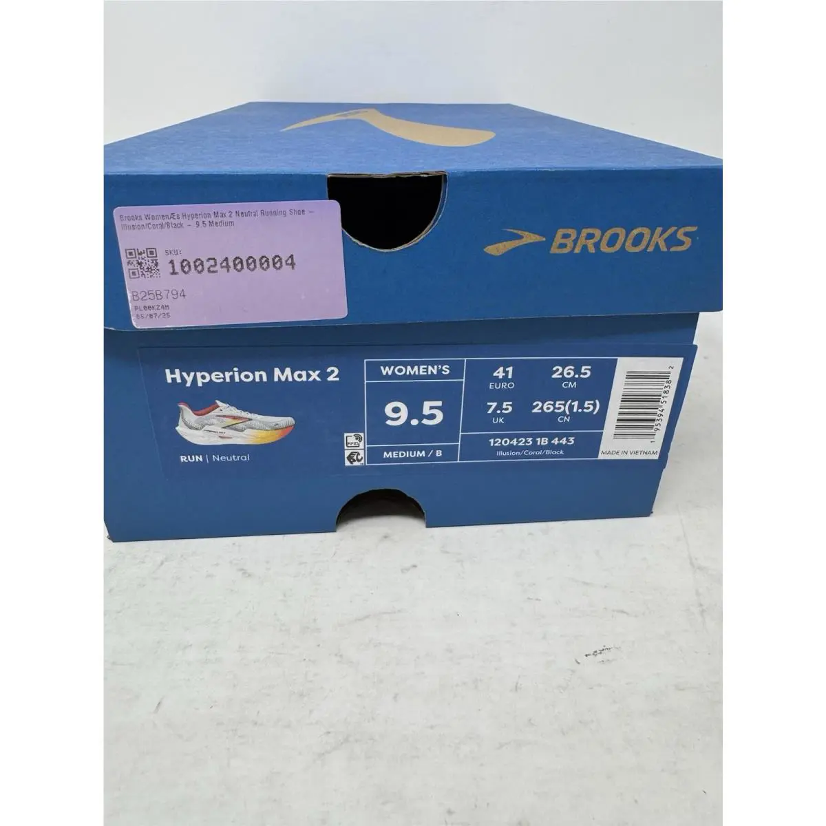 Brooks shoes - Hyperion - Hyperion - Illusion/Coral/Black 5