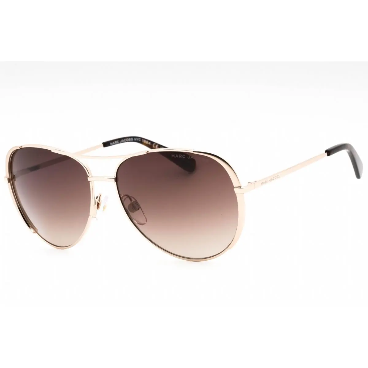 Marc Jacobs Marc 686 S 06J HA Sunglasses Gold Havana Frame Brown Lenses 59mm