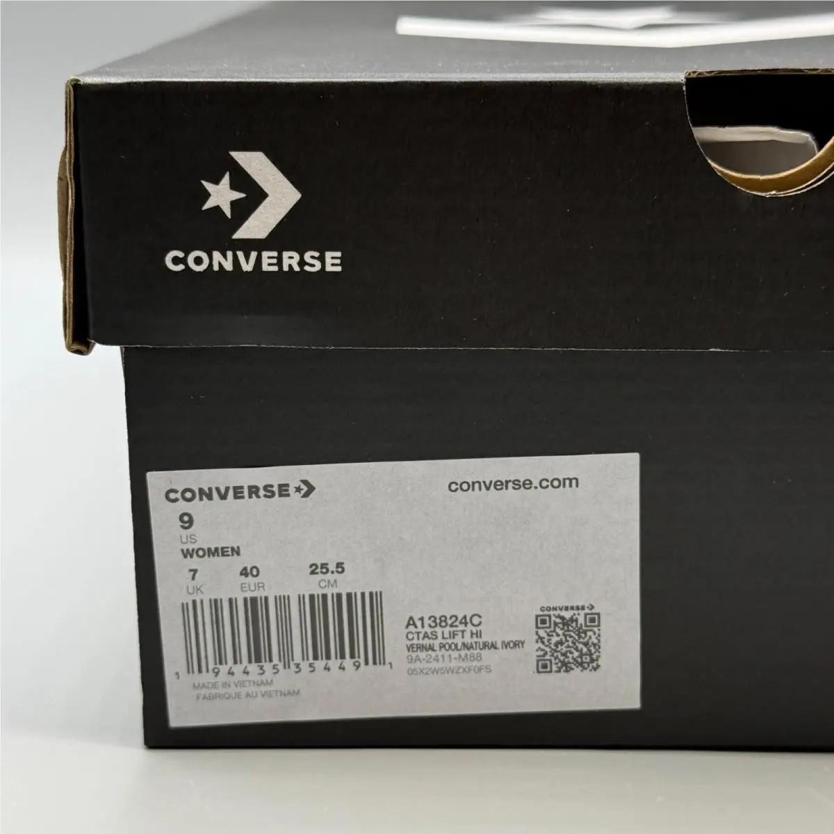 Converse shoes - Converse CTAS Lift Hi - CTAS Lift - A13824C - Blue 7