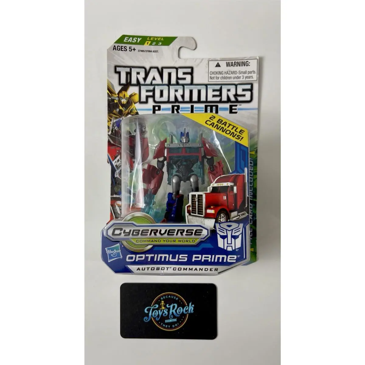 Transformers Prime Cyberverse Optimus Prime Autobot Commander