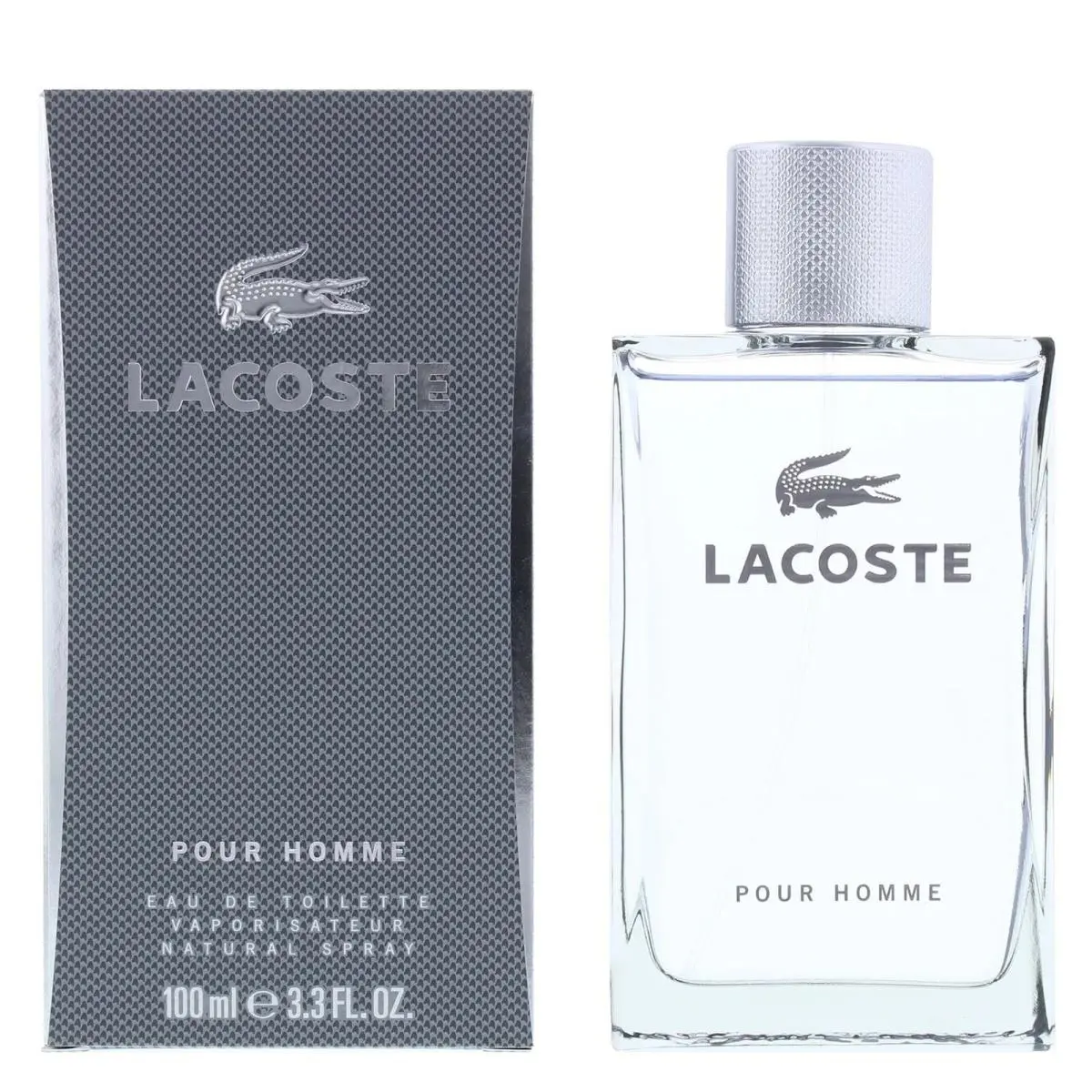 Men  Pour Homme 3.3oz 100ml Eau de Toilette Spray / / Rare by Lacoste