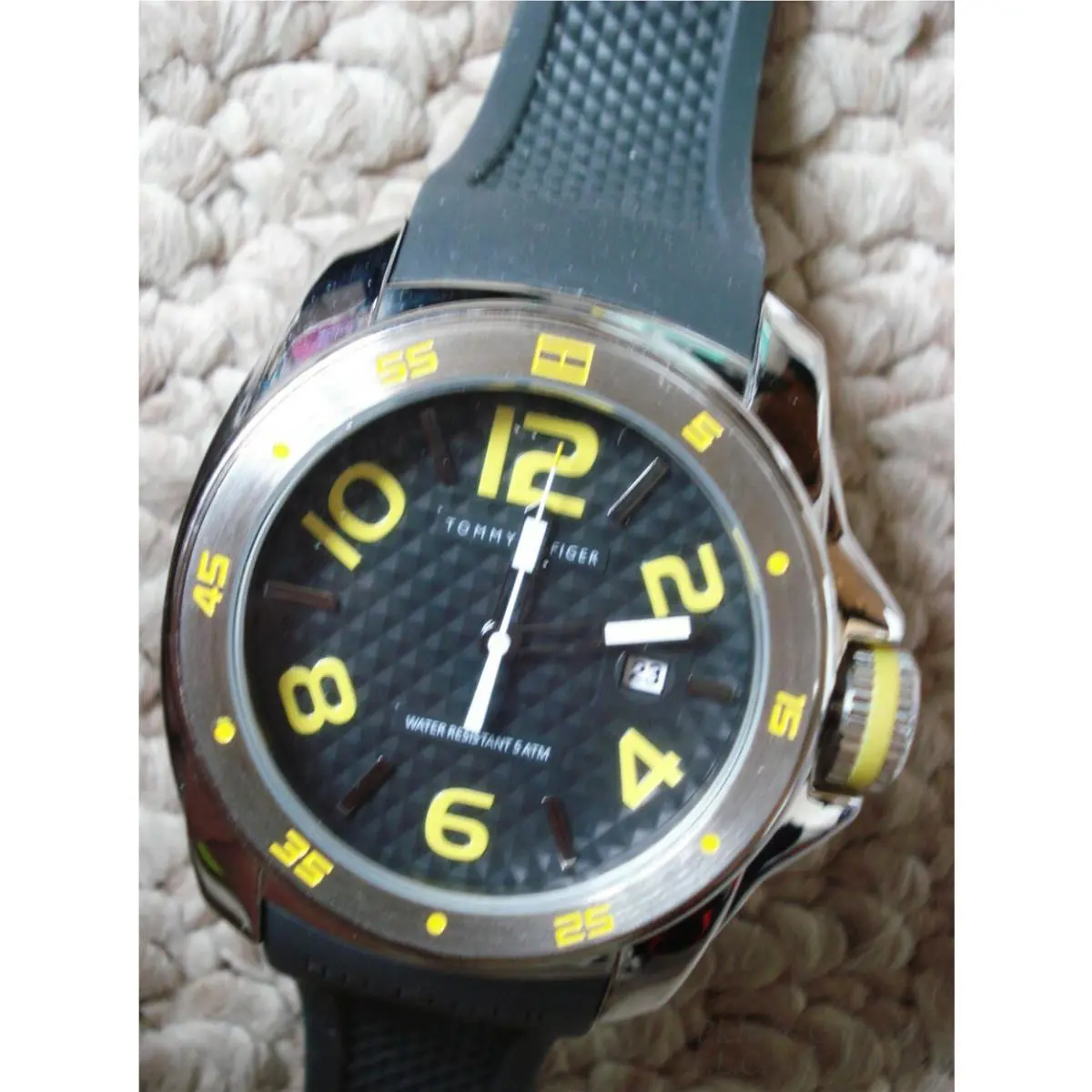 +$50BONUS-NEW/NWT Bold Looking Dive Style 1790712 Tommy Hilfiger BY Movado Watch