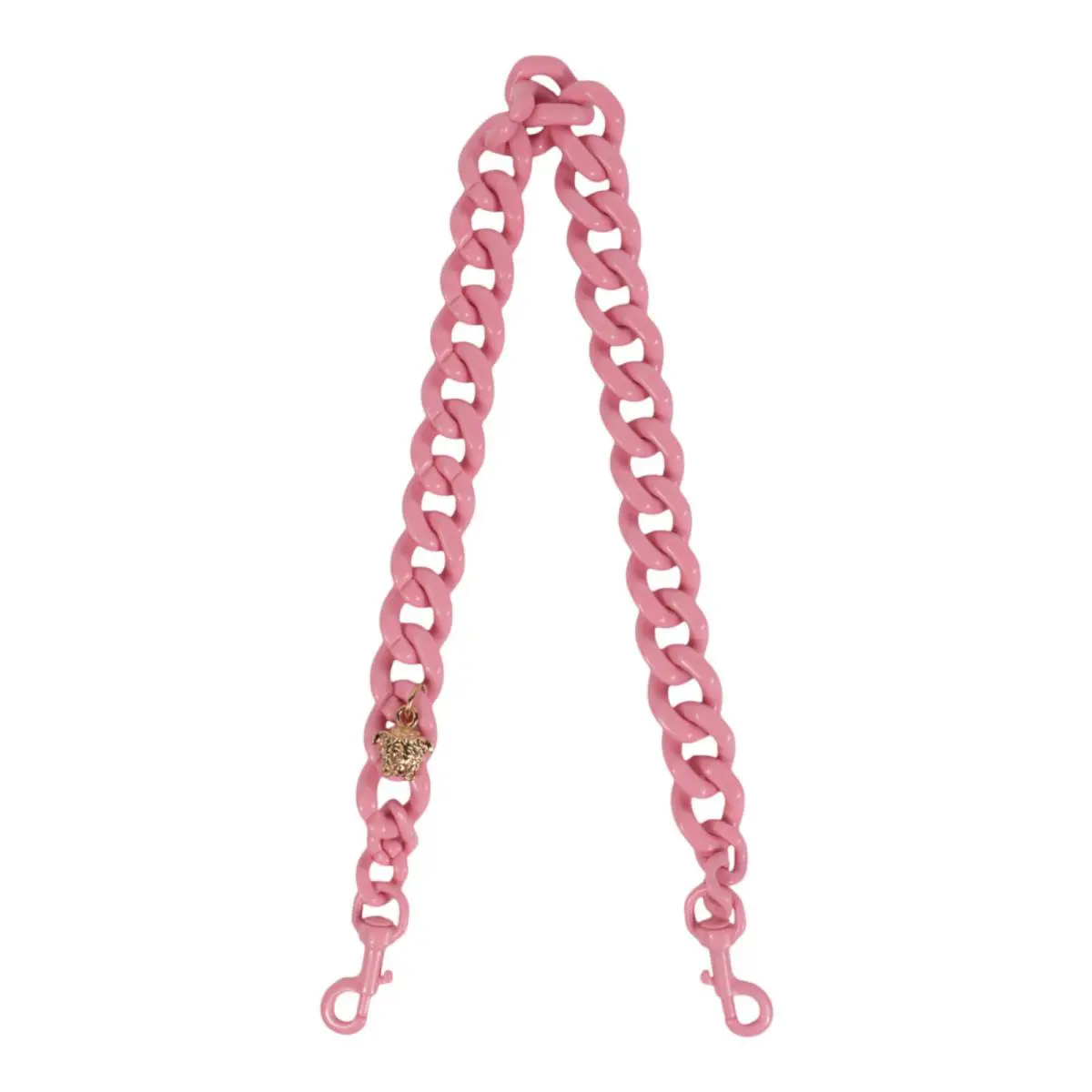 Versace Womens Chain-link Shoulder Strap
