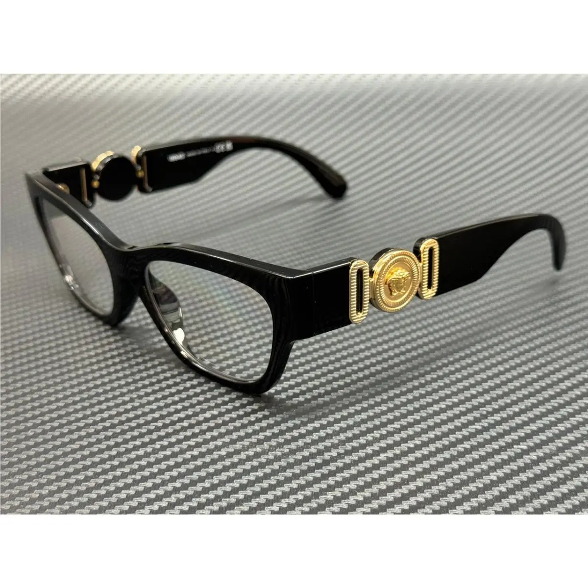 VE3367U GB1 Black Women`s 52 mm Eyeglasses by Versace