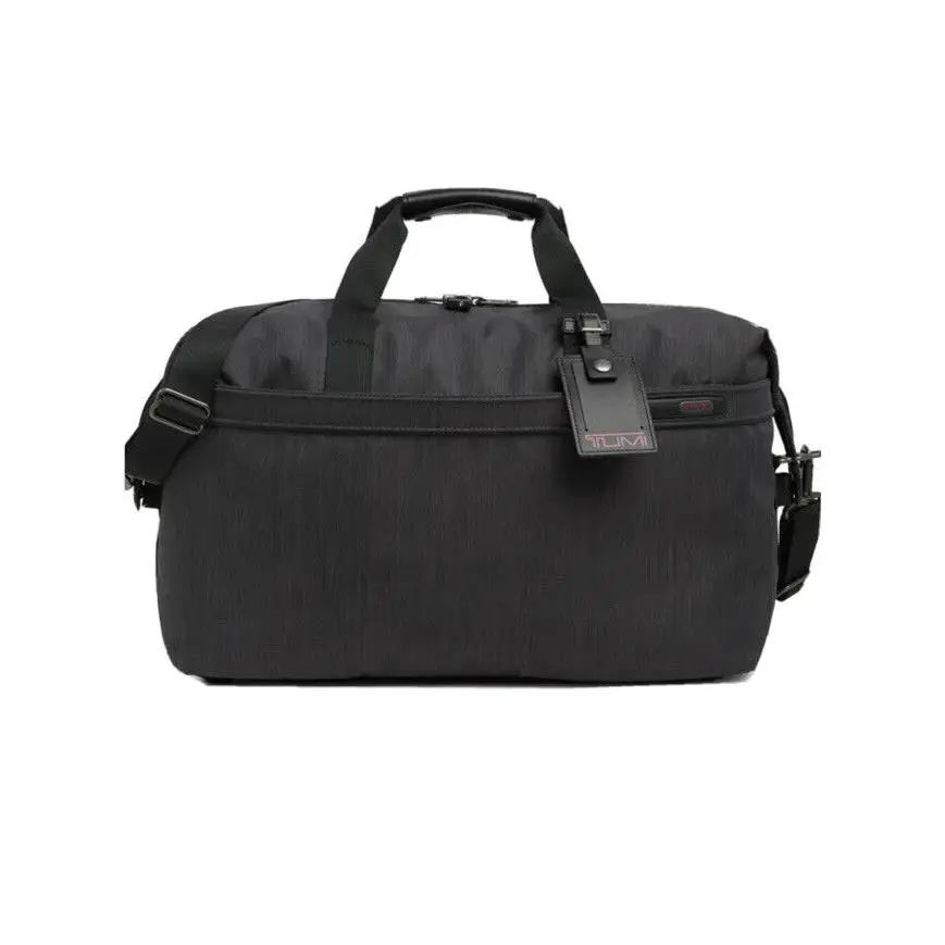 Tumi Expandable Travel Satchel Duffle Gray Grey