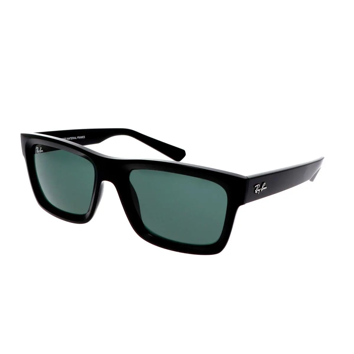 Ray-ban Sunglasses RB 4396 Warren 6677/71 54-20 Black Frames w/ Green Lenses