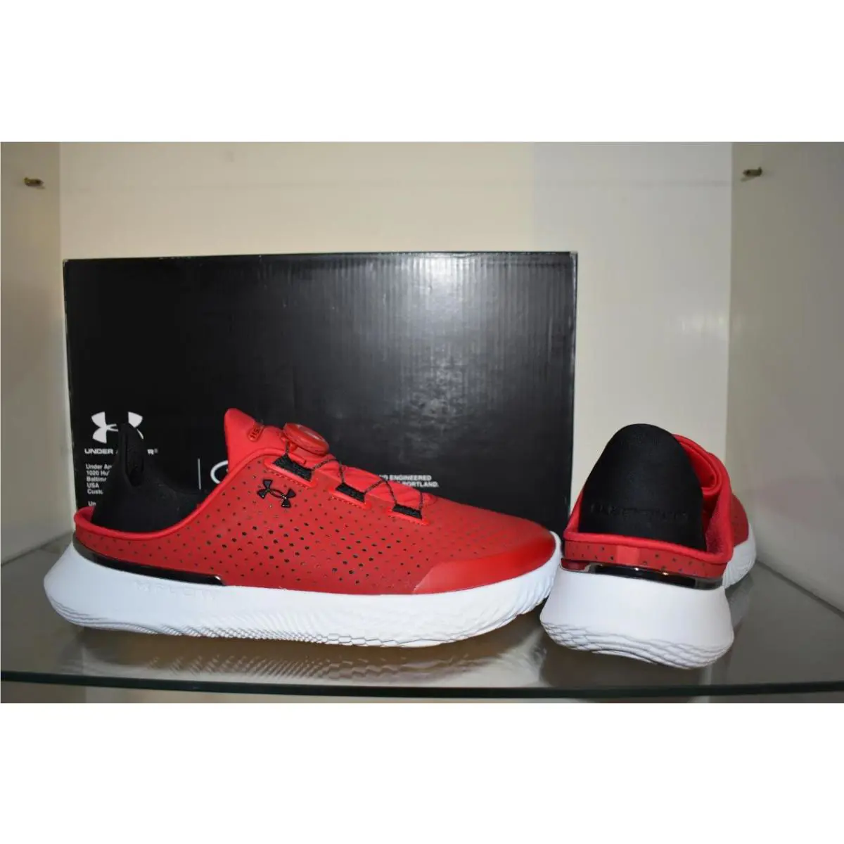 Under Armour shoes - Under Armour Men`s Slipspeed Training Shoes - 3026197 601 - Red 1